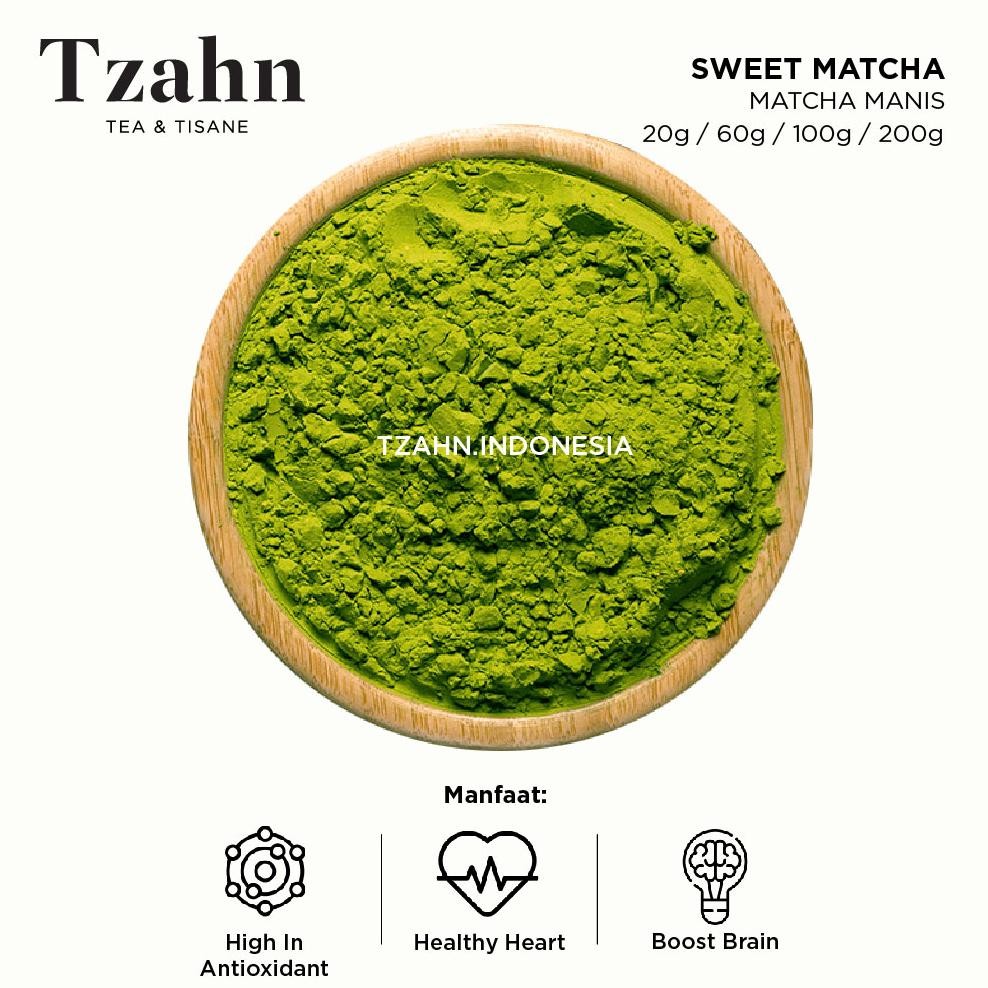 

Japanese Sweet Matcha Green Tea Powder / Bubuk Matcha Green Tea Manis Jepang - Tzahn Indonesia