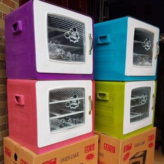 OVEN CAKE FLIPPER WARNA / OVEN TANGKRING / OVEN KOMPOR / OVEN DI ATAS KOMPOR WARNA CANTIIK
