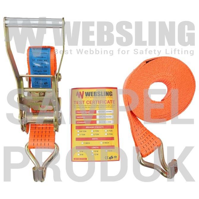 . Ratchet Tie Down 1 Inch 1 Ton Track Belt 5 8 10 12 15 Meter Websling