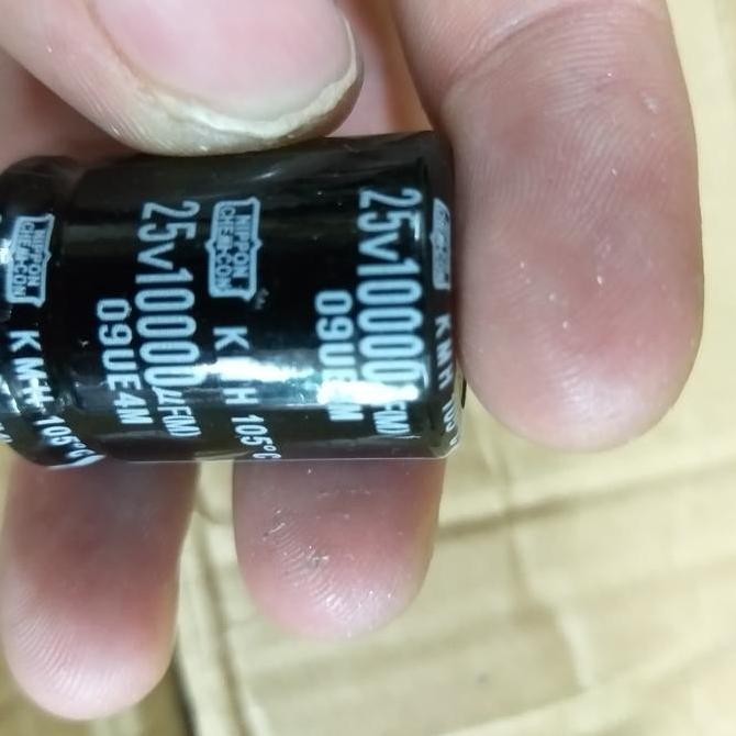 Elco 10000uf 25v nippon chemicon