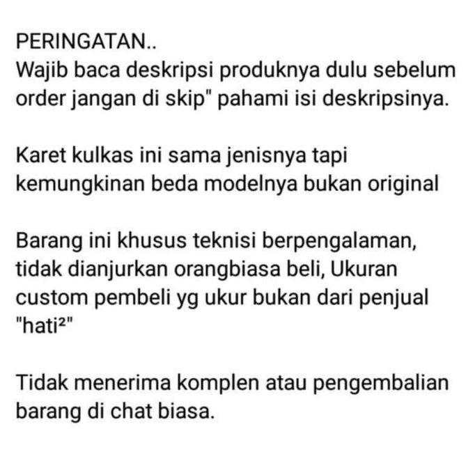 =+=+=+] KARET PINTU KULKAS SHARP 1PINTU DAN 2PINTU CUSTOM