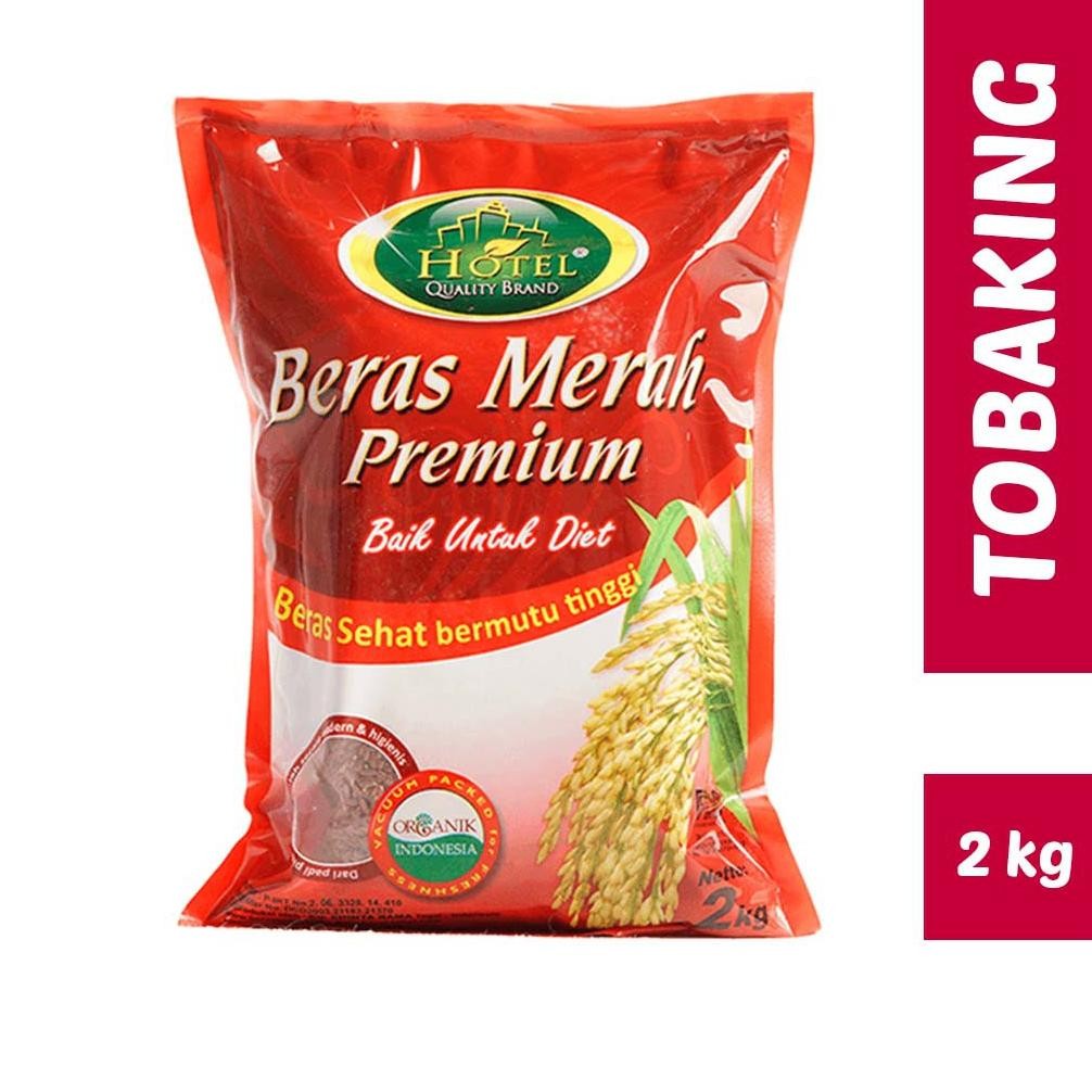 

Beras Hotel Merah Organik Premium 2kg