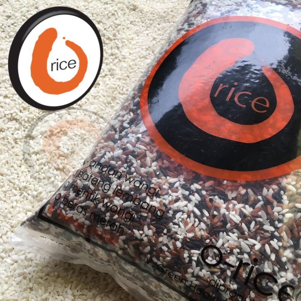

Beras Mix (putih,merah,hitam,coklat) Organik 5kg