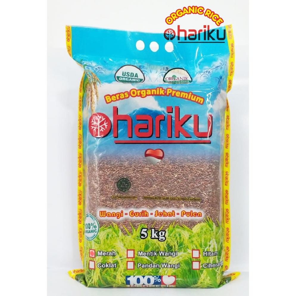 

HARIKU Beras Organik Merah 5Kg