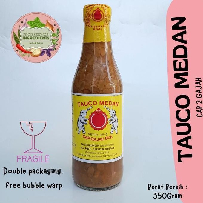 

monggo] Tauco medan asli 350gram / tauco medan cap gajah