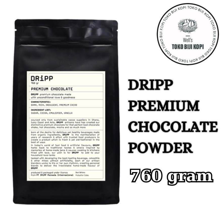 

Dripp Premium Chocolate Powder / Dripp Coklat Bubuk - 760 Gram (Baru)