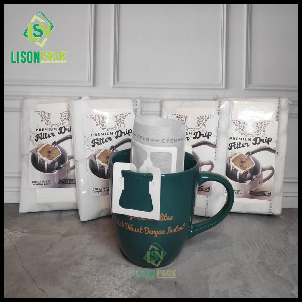 DRIP BAG TAIWAN COFFEE FILTER | KANTONG FILTER KOPI SIAP PAKAI | PENYARING KOPI