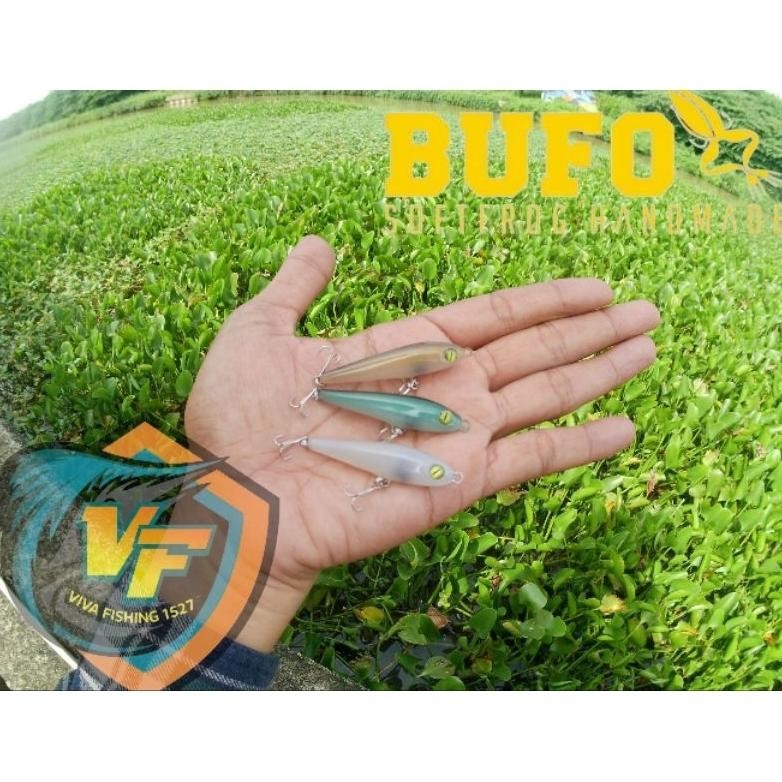 BUFO BLACKPINK LURE UMPAN MANCING CASTING HAMPALA