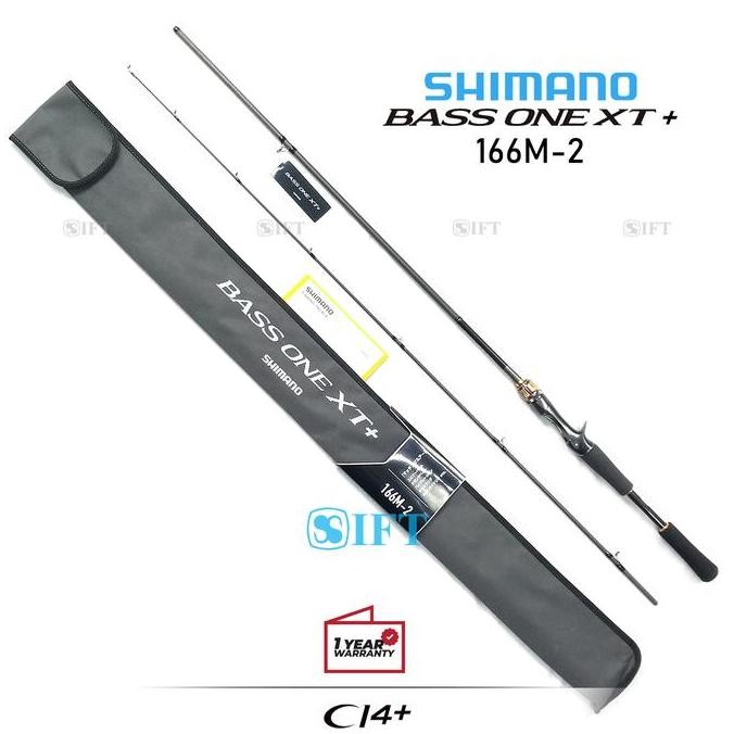 // Joran BC SHIMANO BASS ONE XT+ | CI4+ | Bait Casting BassOne [23] Resmi //