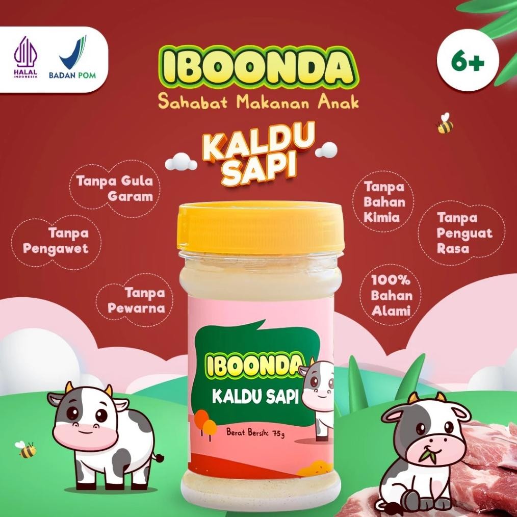 

Bumbu Bunda Iboonda Kaldu Bubuk NON MSG 50Gram Kaldu Sehat MPASI