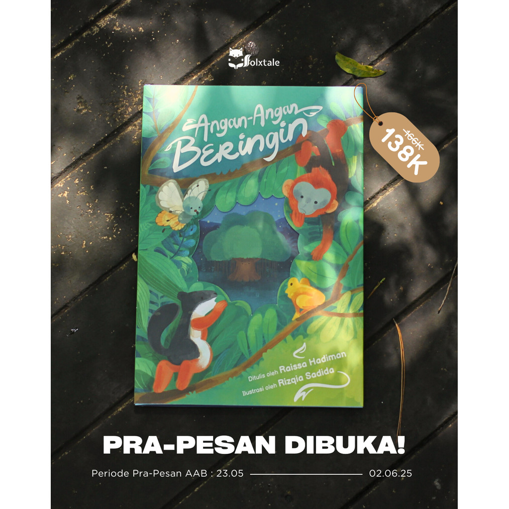 Angan-Angan Beringin, Picture Book, Hard Cover, Buku Cerita Anak, [Folxtale]