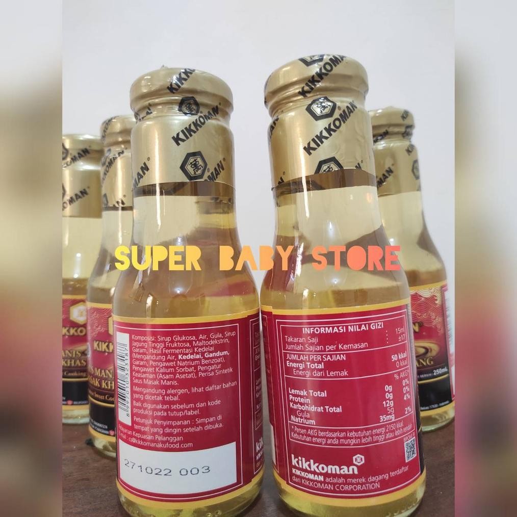 

Kikkoman Sweet Sauce Mirin - Saus Manis Khas Jepang 300 gr HALAL