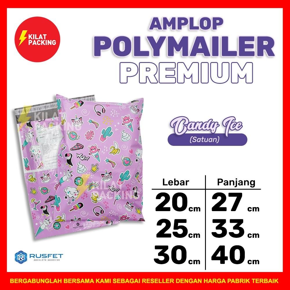 

Amplop Plastik Polymailer Motif - Rusfet - Candy Ice-Satuan