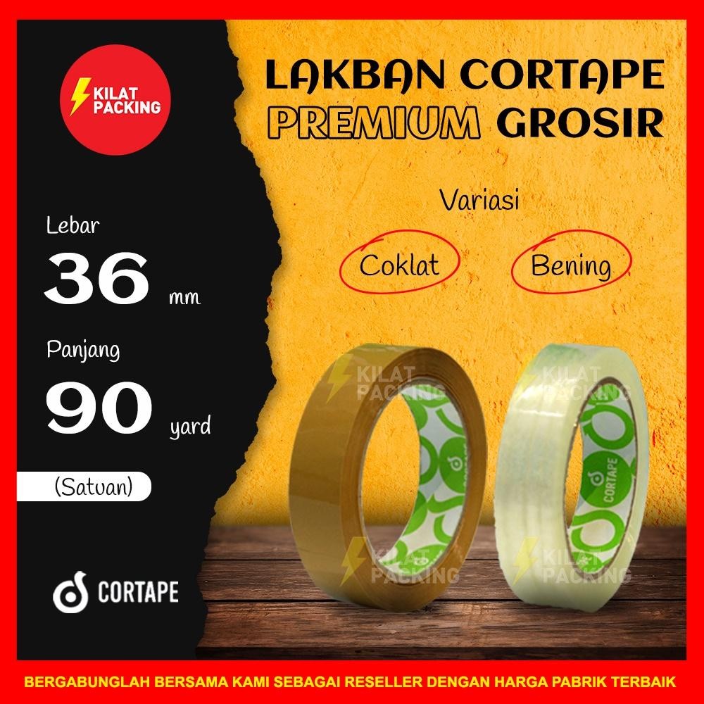 

Lakban Opp Tape / Selotip / Isolasi Cortape Grosir Harga Ekonomis Termurah Berkualitas (Pcs) Satuan