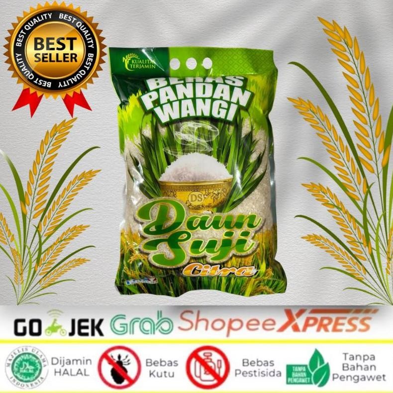 

READY STOCK Beras Pandan Wangi Cap Daun Suji 5 Kg Termurah