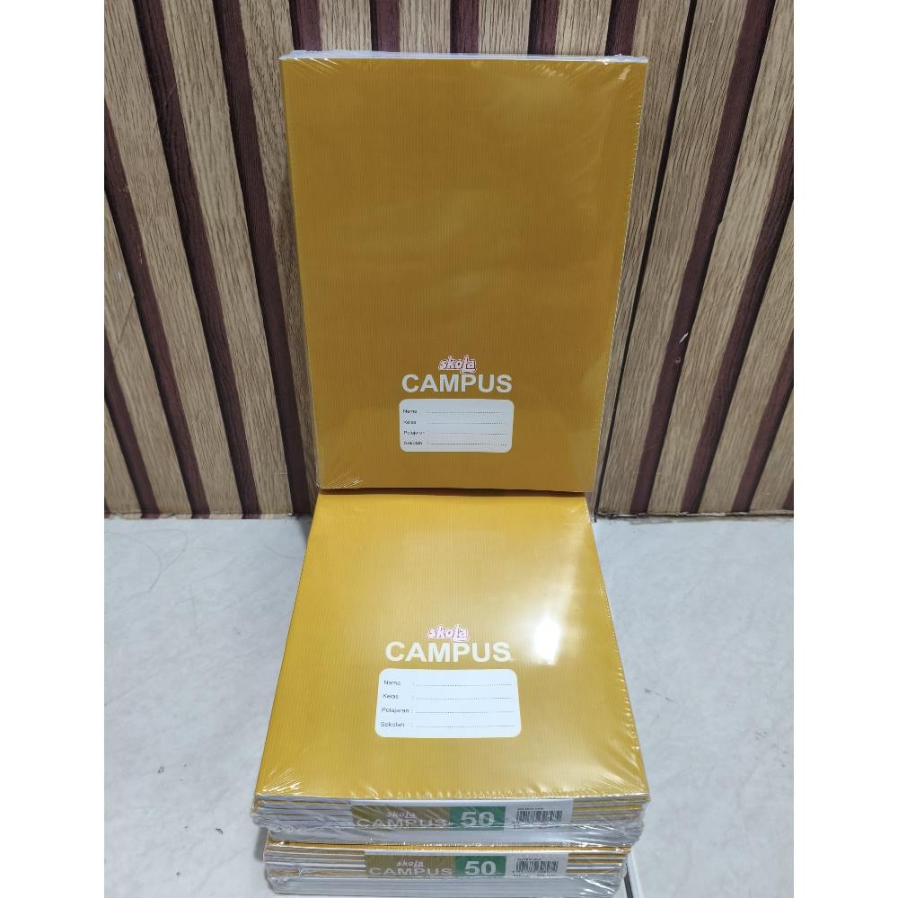 

Buku Tulis Campus Craft Cover Sampul SKOLA By SIDU 50 Lembar (1 Pack isi 10 Buku)