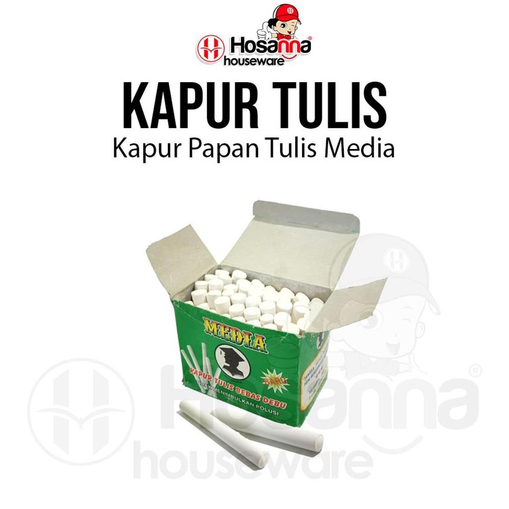 

New Kapur Papan Tulis Putih Media / Kapur Tulis Nov0066