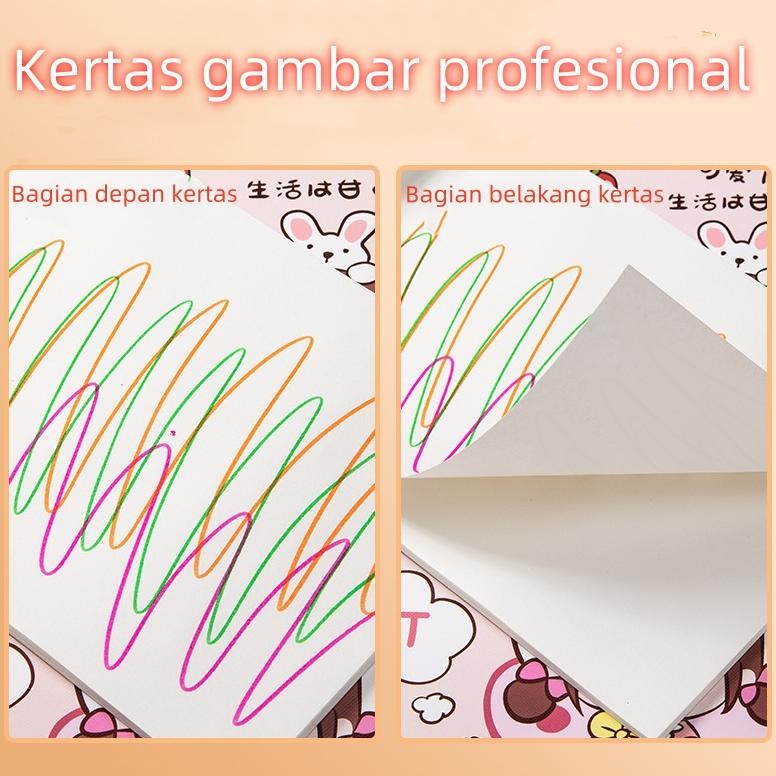 

Paling Laris Voova A4 Drawing Book Buku Gambar Anak, Buku Gambar Polos A4, Drawing Book