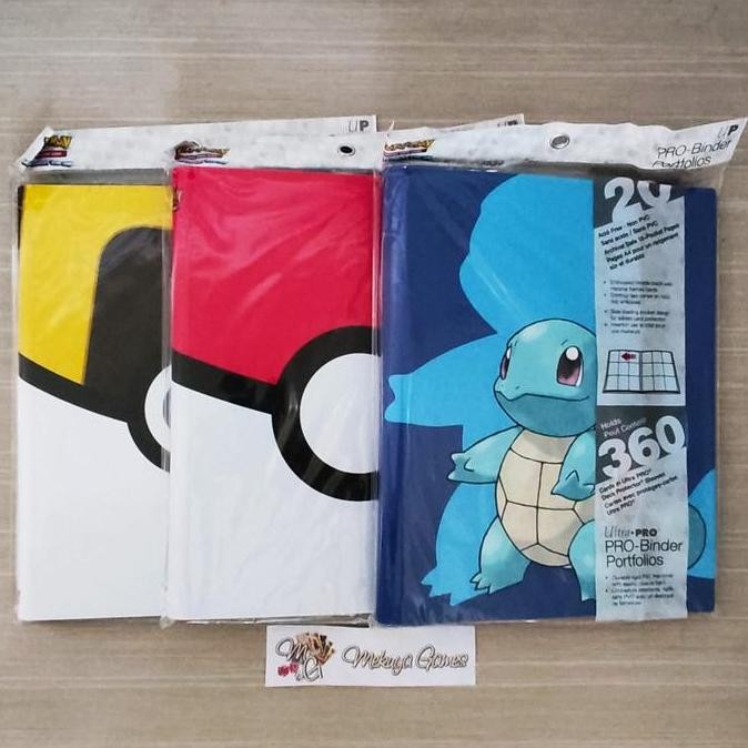 

SALE Ultra Pro Pokemon 9-Pocket PRO-Binder Buku Album 360 Kartu