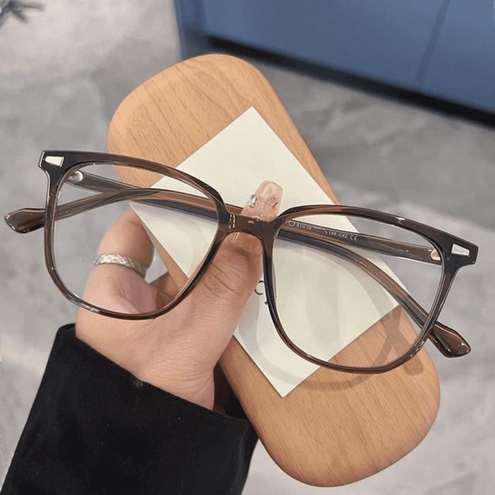 Outiva- Kacamata Minus Kacamata Fashion -0.5 -1.0 -1.5 -2.0 -2.5 -3.0 Kacamata Korea Anti