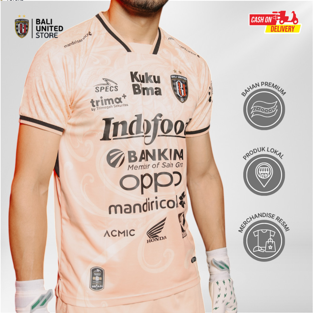 BALI UNITED Jersey Player Issue  Bali United FC - GK Home Official Jersey 2024