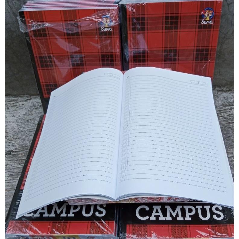

Unik Promo Isi 5 Pcs Buku / Buku Tulis Suma Campus 50 Lembar / Buku Catatan Ukuran Boxy