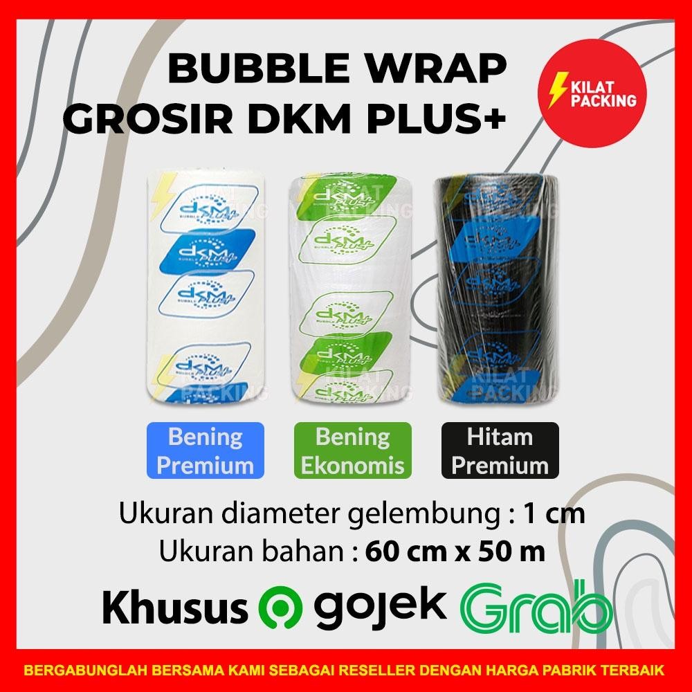 

Bubble Wrap 60Cm X 50M Premium Tebal Delkomas Dkm Plus Termurah Satuan