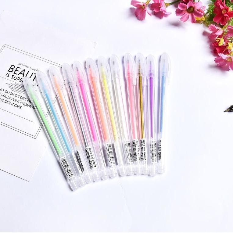 

Unik [Miloli] 12 Pcs Coloring Pen Pulpen Warna - D0007