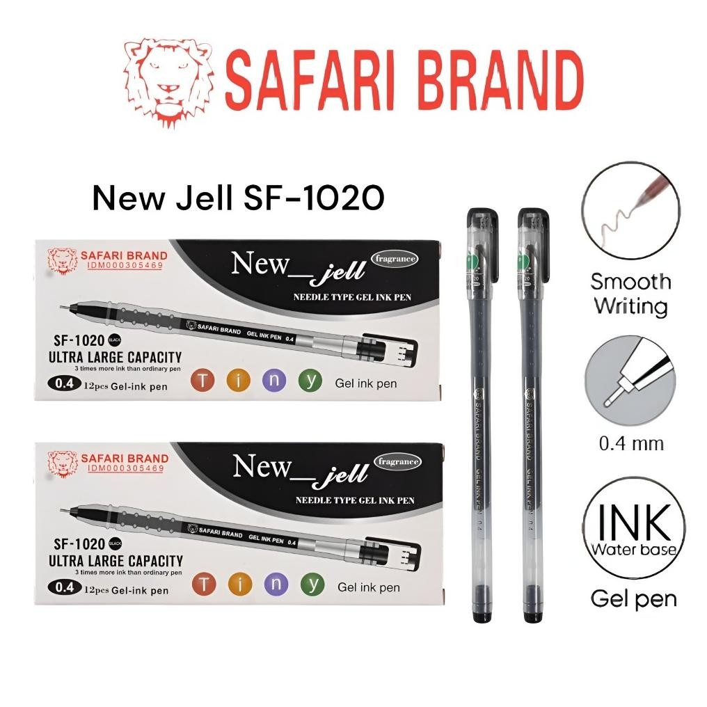 

Kualitas Terbaik (Sf1020-Lusin) Pulpen Bolpen Bolpoin Bolpoint Pena Gell Pen Office Hitam Atau Biru Zuixua Zuixua/Merk Safari Brand New Jell Pen 0.4Mm Best Seller