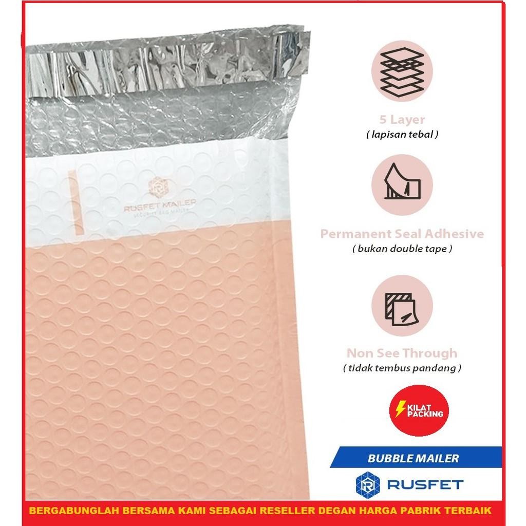 

23Cm X 26Cm Amplop Bubble - Bubble Mailer Premium Metallized - Security Bag - Rusfet Murah