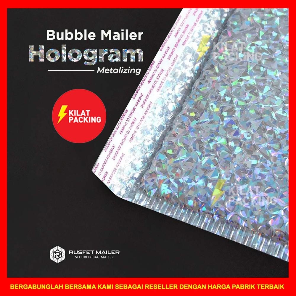 

Amplop Bubble Murah | Bubble Mailer Premium | Polybubble Murah Motif Hologram 18Cm X 27Cm