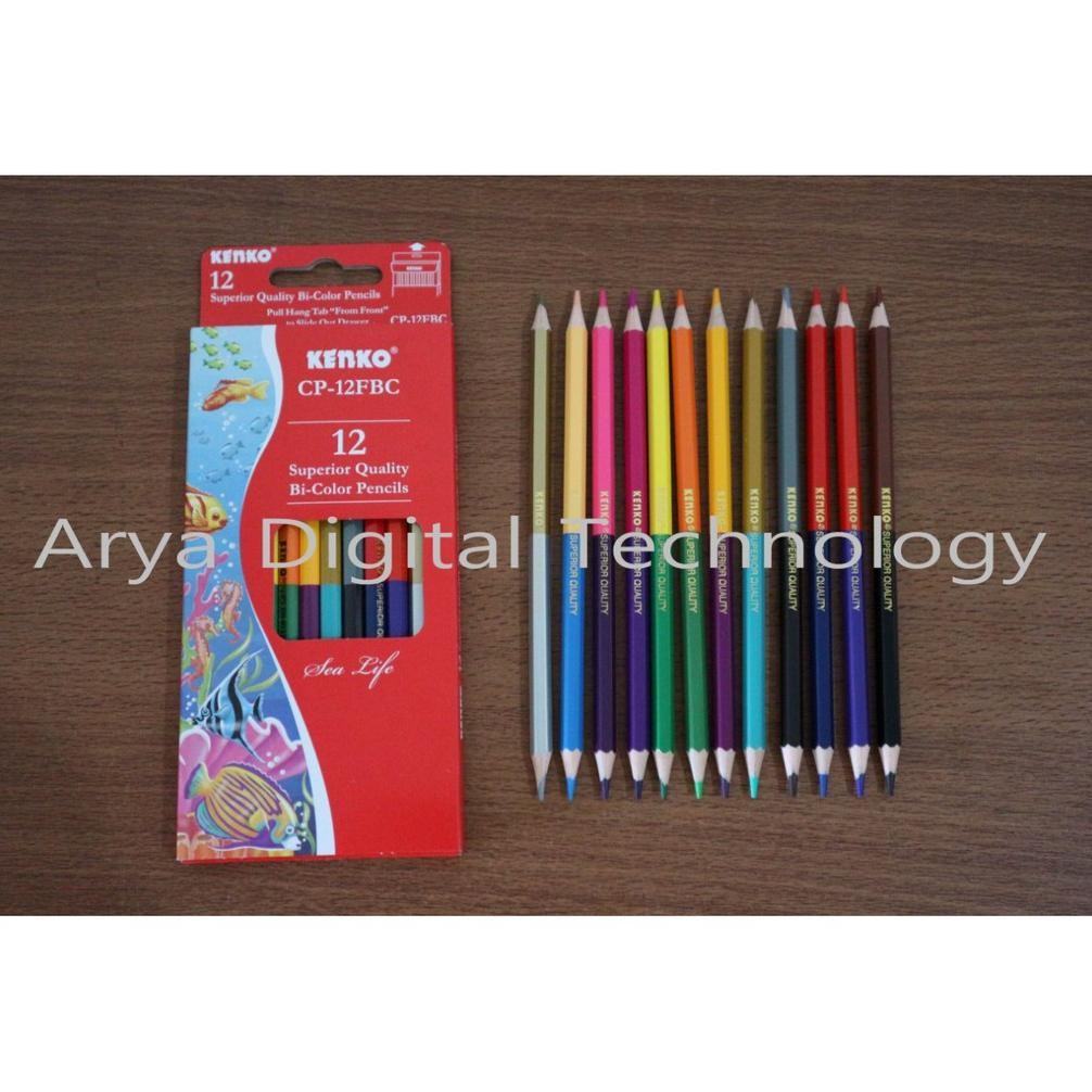 

Perhatian Pensil Warna Kenko 24 Warna Cp-12 Fbc 12 Bicolor Pencil Murah Bagus