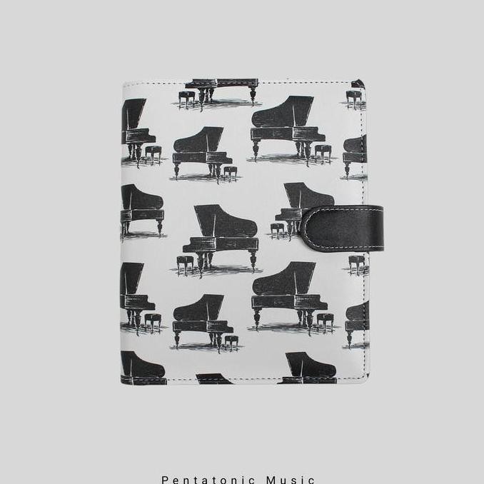 

HOT PROMO Grand Piano Ring Binder | Binder Unik motif Grand Piano | Hadiah Kado