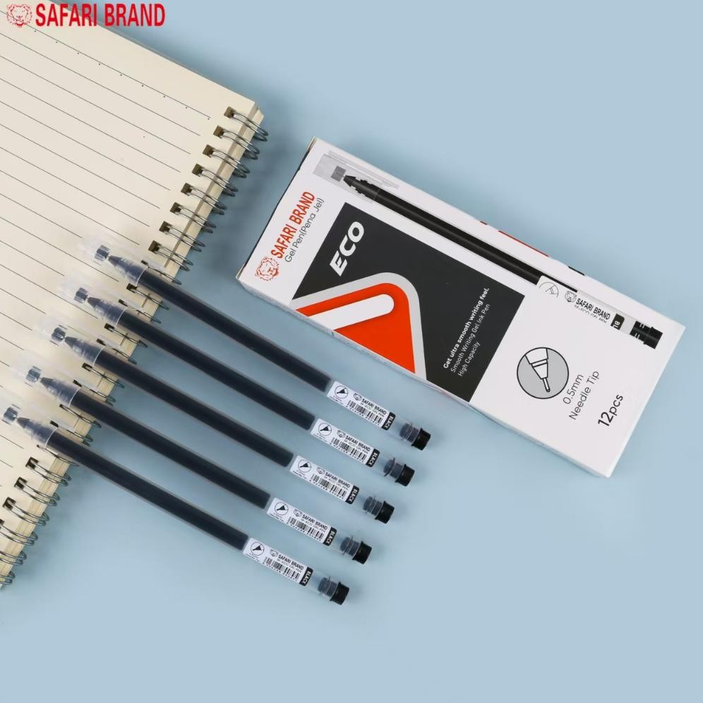 

Keuntungan (Sf1020Eco Lusin) Pulpen Bolpoint Bolpen Pena Gell Gel Jel Pen Grosir Murah Obral Ekonomis Merk Safari Lusinan Isi 12 Pcs