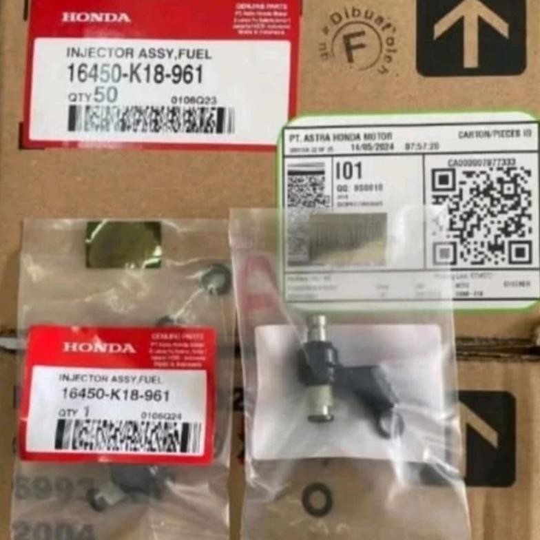 NEW INJEKTOR / INJECTOR ORI VARIO 125 ESP (16450-K18-961)