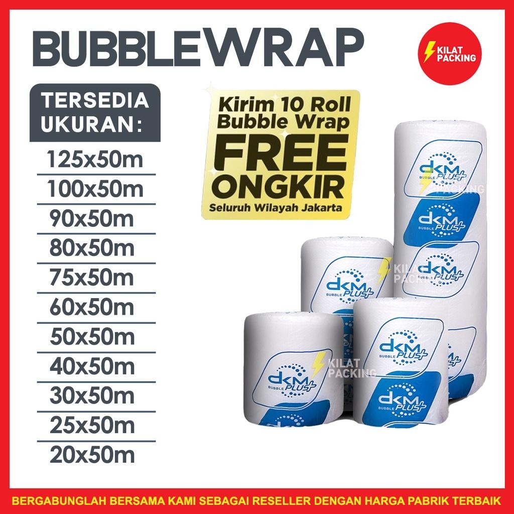 

Bubble Wrap Bening 80Cm X 50M Tebal Plastik Bubblewrap Roll