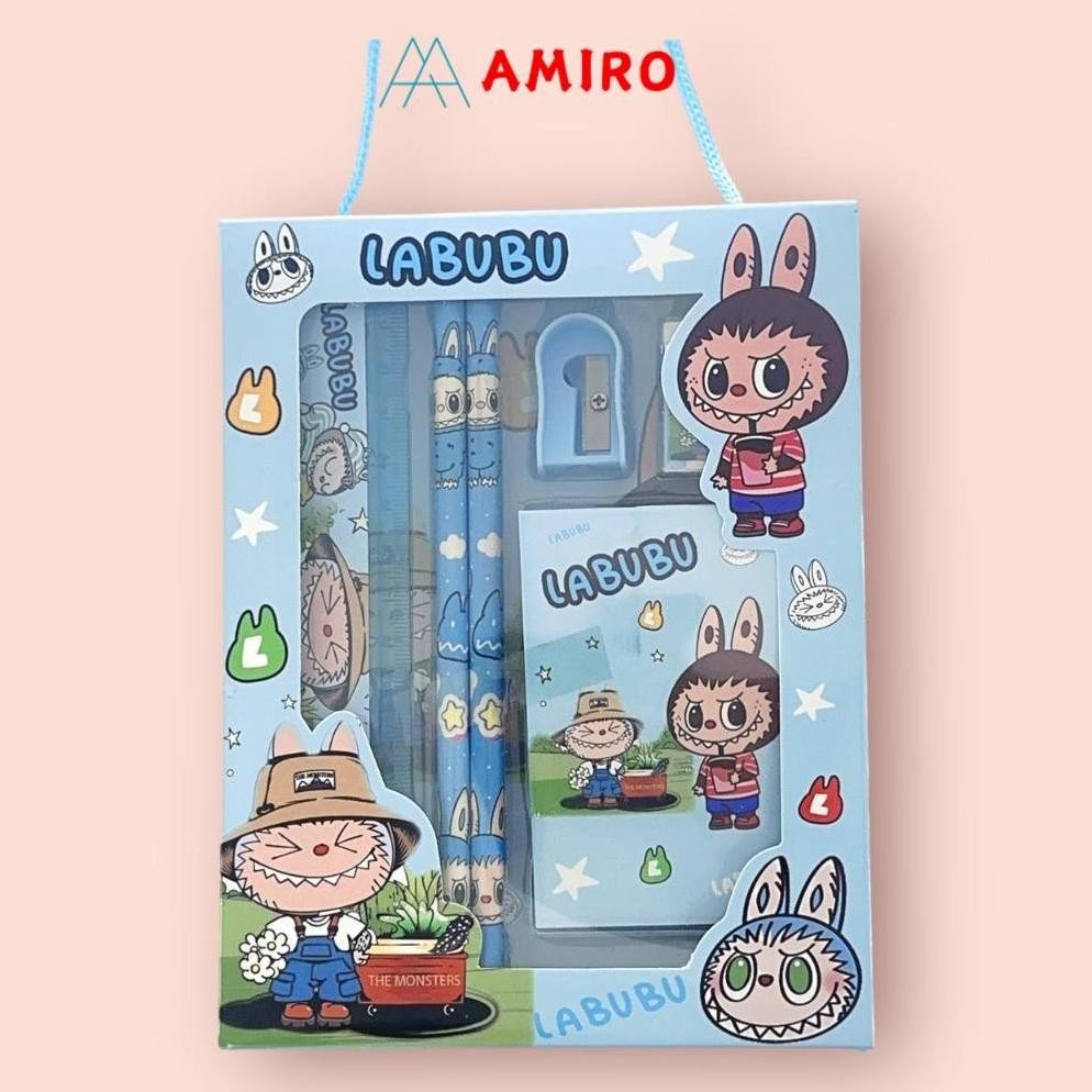 

Cocok Alat Tulis Set 6 In 1 Karakter Kuromi Untuk Hadiah Anak Sekolah / Kotak Pensil Anak Set Stationery Sanrio Murah Lucu