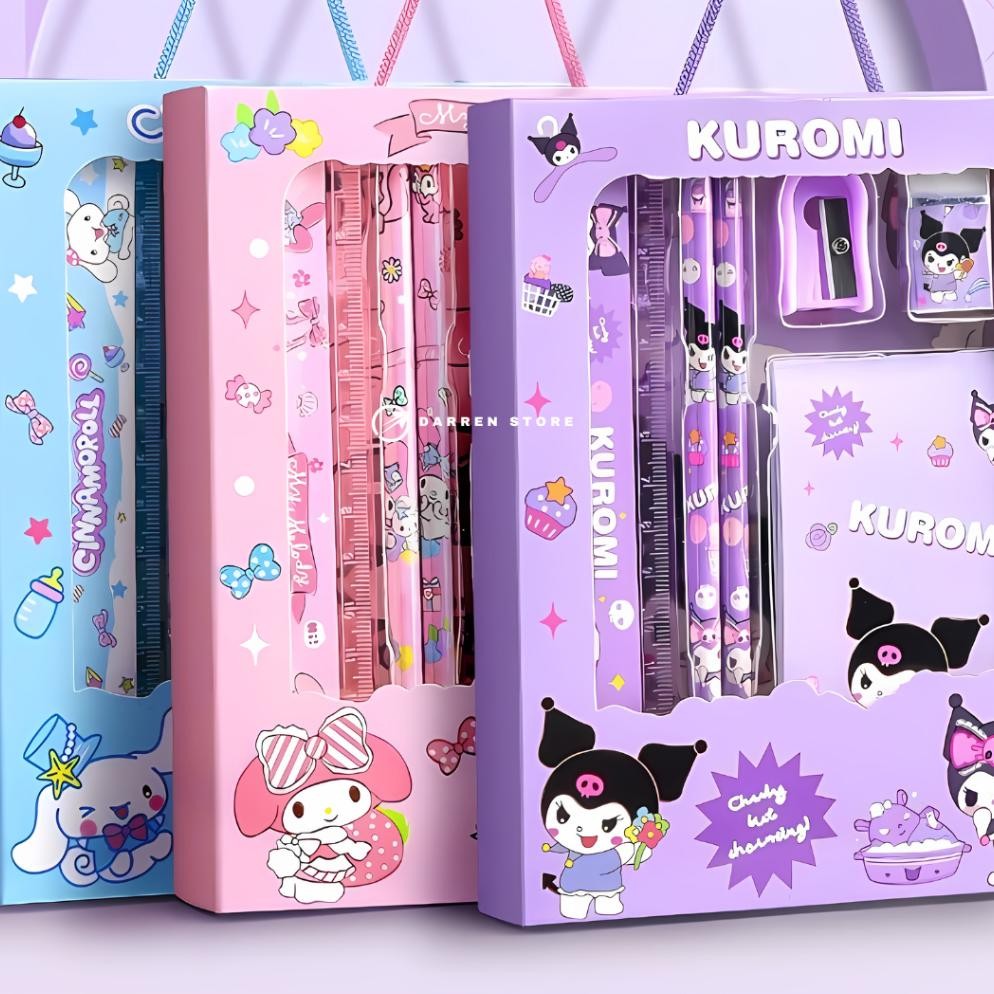

Revolusioner Set Alat Tulis Anak Sekolah Karakter Sanrio 7 In 1 8015