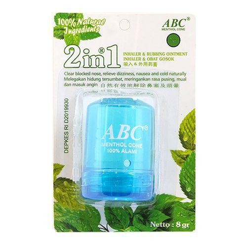 Inhaler Abc Menthol 2 In 1 8Gr
