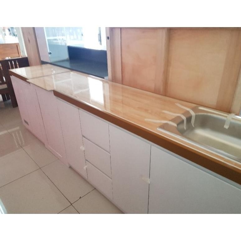 kitchen set bawah 200x60x80 dengan sink merk royal