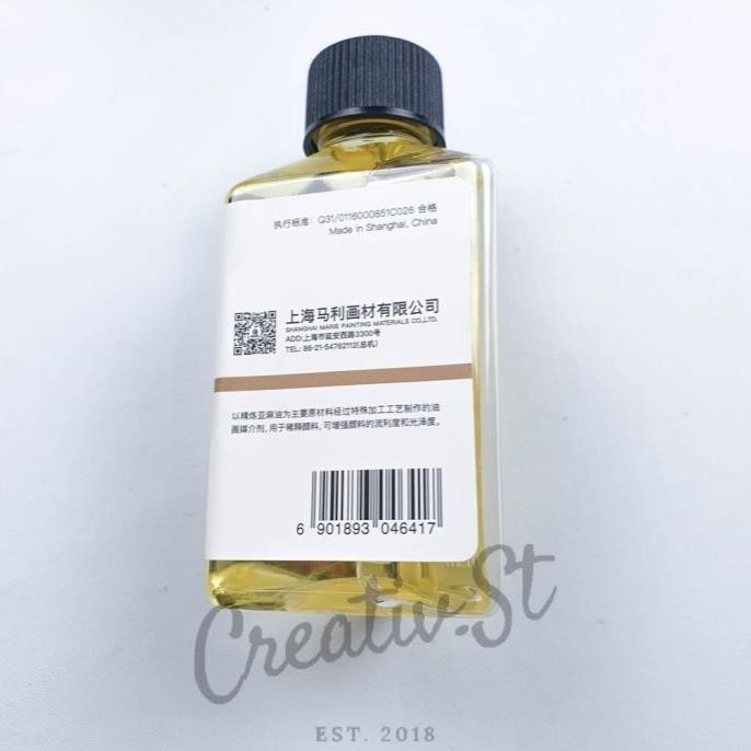 

Hot Sale !!! Maries Oil Painting Medium 718 Mo-1031 100 Ml Cairan Pengencer Cat Minyak