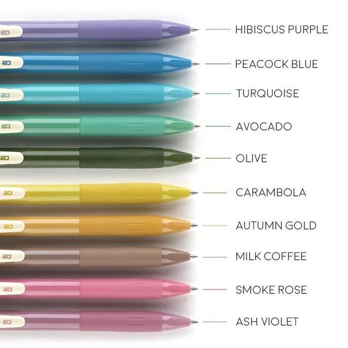 

Hot Sale !!! Ds Vintage Ink Series Retractable Gel Pen [Creativ]