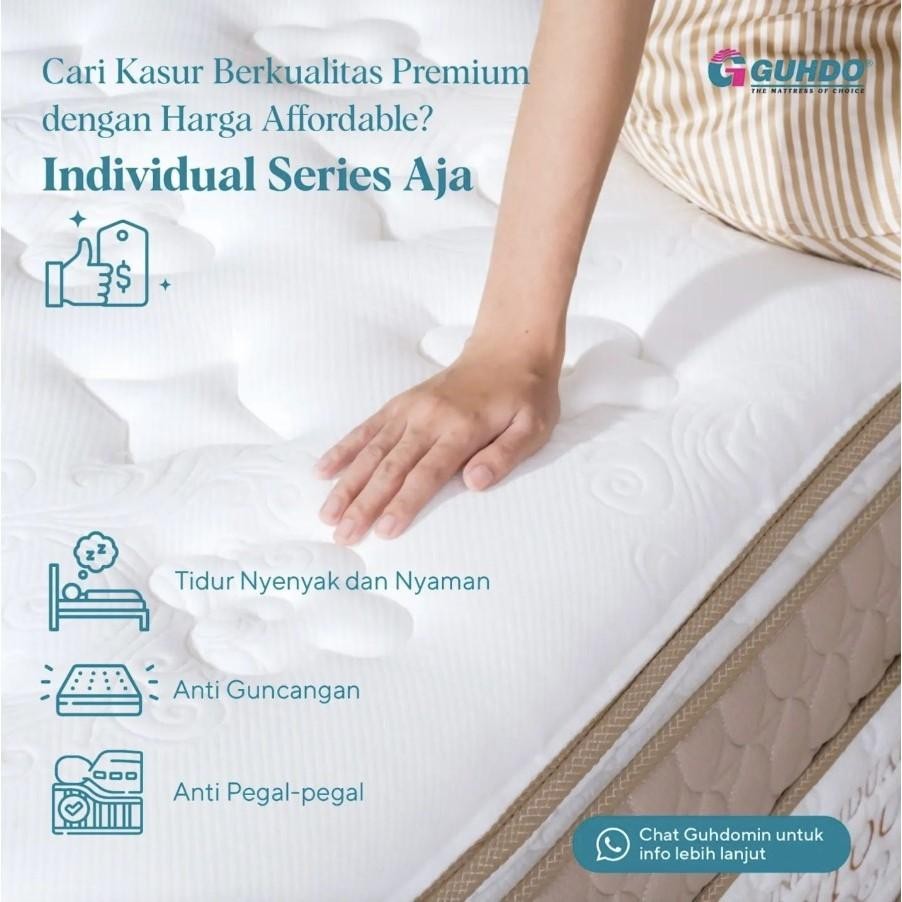 Guhdo Spring Bed Individual Contour Full Set Zidane Victorian