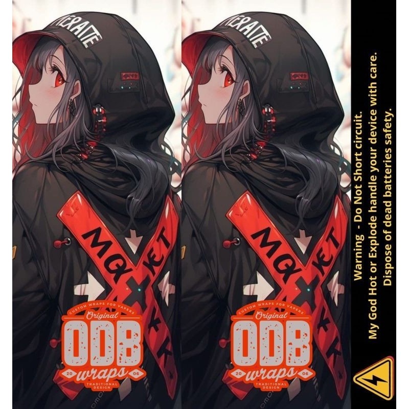

Terlaris Ambitionstore Stiker Wrap Baterai 18650 Waifu V21 Series Pelindung Dan Penghias Untuk Segala Merek Garskin Premium Not Casing Bisa Custom *Promo*