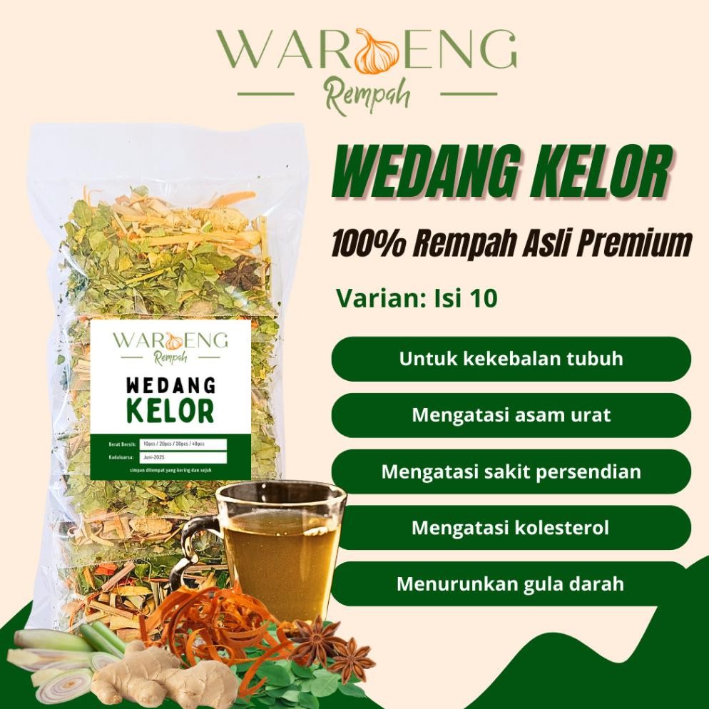 

Wedang Kelor - Isi 10pcs / Waroeng Rempah Murah - Rempah MSH