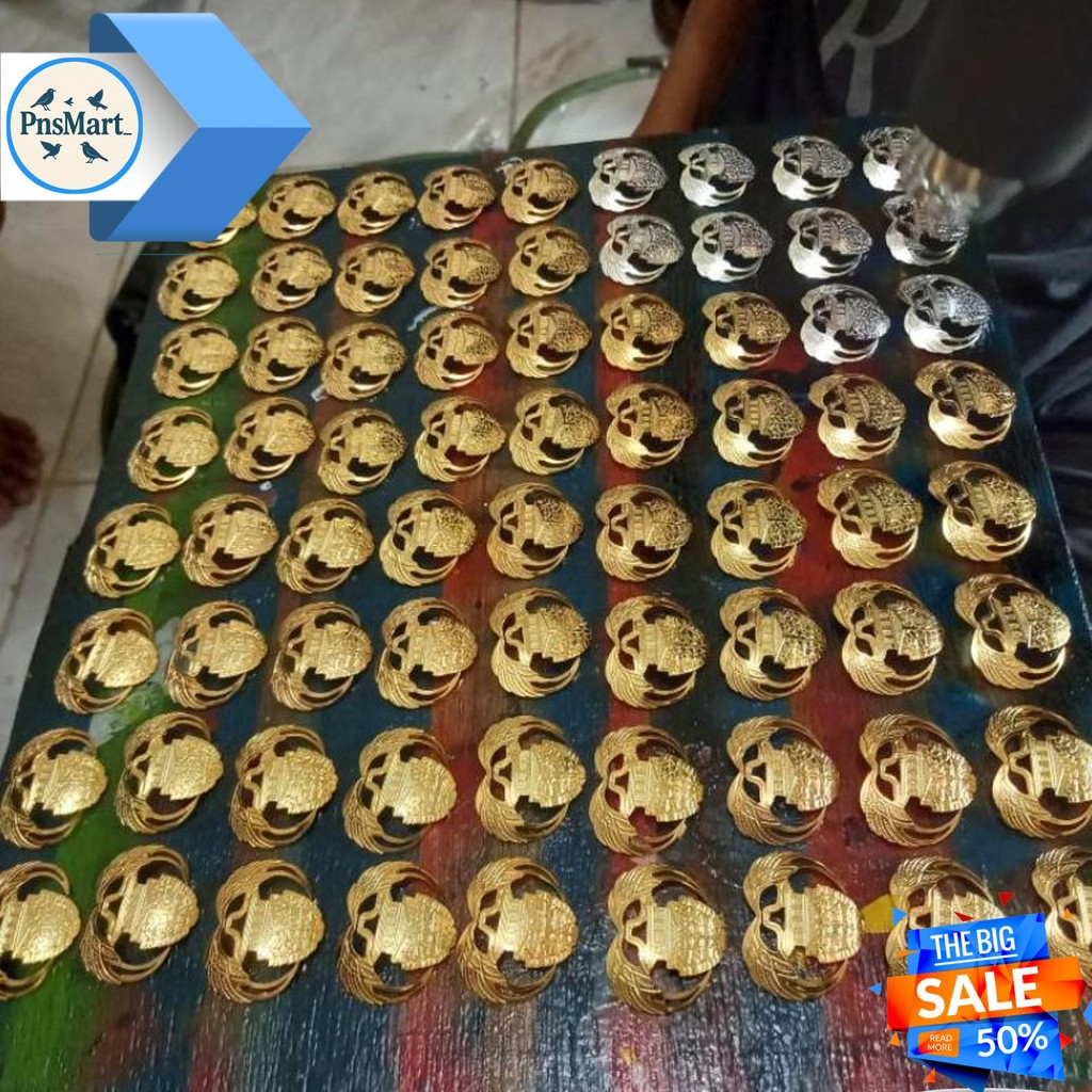 PIN KORPRI KUNINGAN /PIN ASN / EMBLEM PNS / PERLENGKAPAN PNS