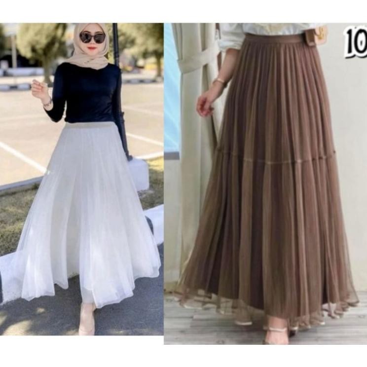 Ro Tutu Motif Polo Bunga Fahion