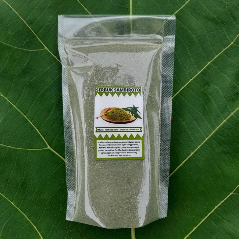 

Serbuk Bubuk Sambiloto 100gram Sambiroto