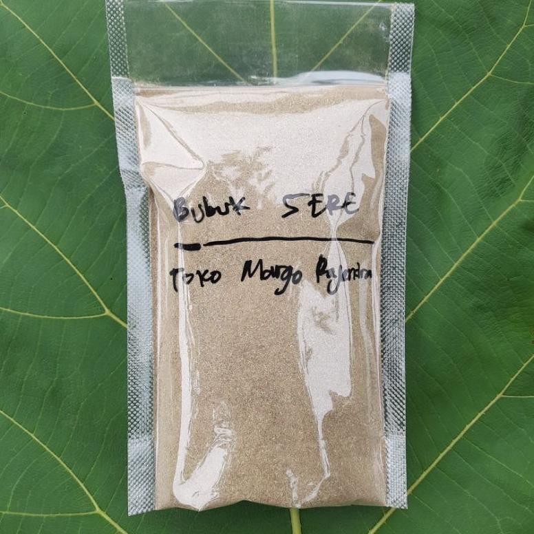

Bubuk Serbuk Powder Serai Isi 50 Gram Sere Sereh / Lemongrass