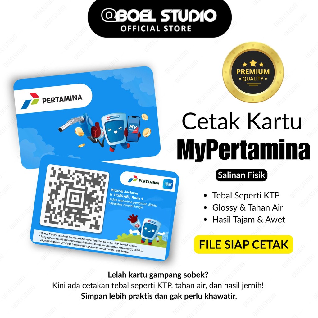 

Cetak Kartu QR MyPertamina
